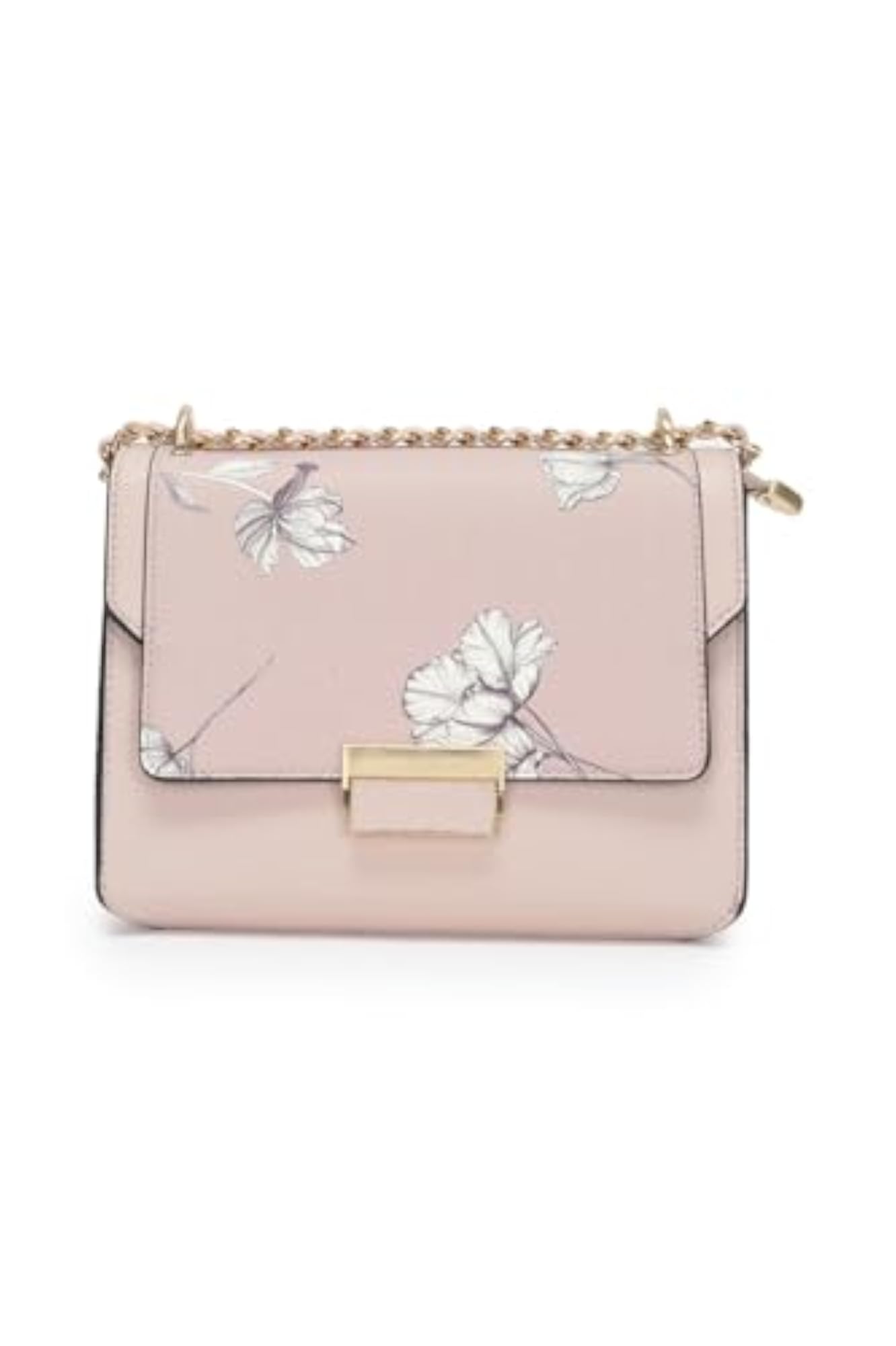 Women's Pink Print Casual Sling Bag, Everyday Essential